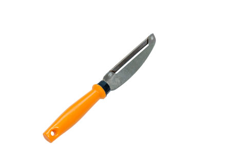 Paring Knife isolated on the white background.