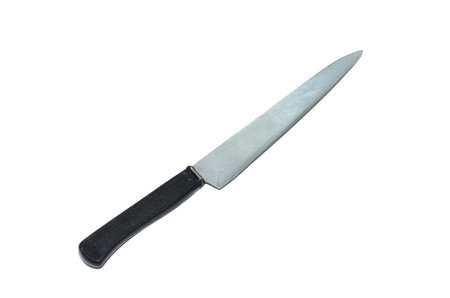 knife isolated on the white background.