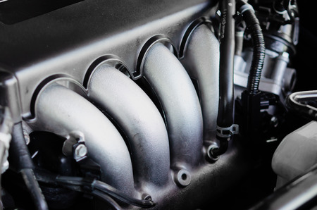 Details on car engineの写真素材