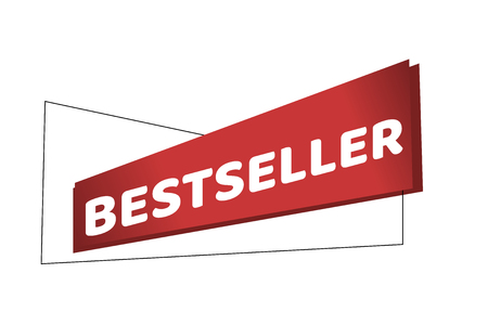 speech bestseller vector on the white background.のイラスト素材