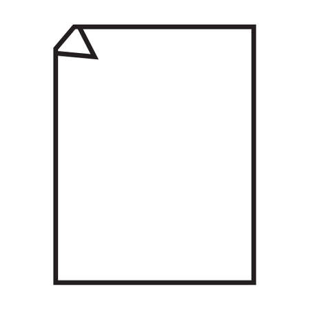 Yellow file folder icon on white background vector.のイラスト素材