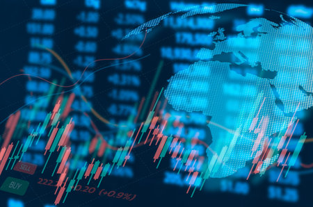 stock market trading numbers investment in money stocks grow Profit and Financial Profits