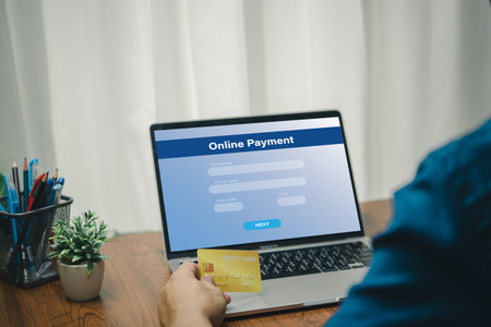 convenience online payments with innovative secure world of digital transactions, e-commerce, and online payment methods. digital wallets to payment gateways and security of online payment systems.の写真素材