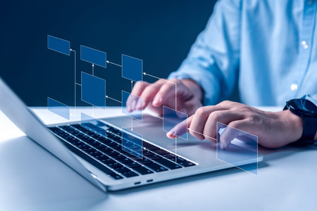 Automate business processes and workflows using flowcharts. Establish a hierarchy for corporate...