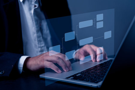 Automate business processes and workflows using flowcharts. Establish a hierarchy for corporate...