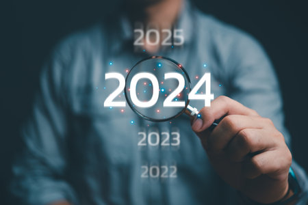 Gold Target Plan 2024 through Strategic Investment Vision and Financial Growthの写真素材
