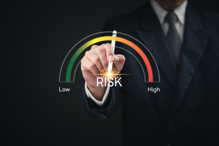 Business management involves assessing risk, quality to improve customer satisfaction, performance, and progress. Focus on cost, safety, health, and resource planning for effective marketing.の写真素材