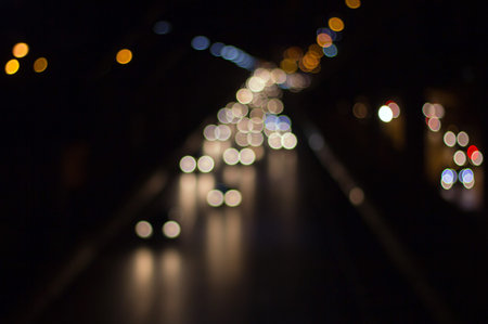 Abstract background with light Bokeh ,Abstract light Background
