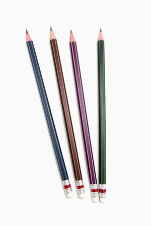 Pencil isolated on white backgroundの写真素材