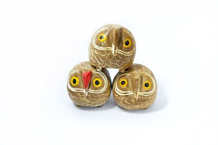 Wooden Bird Hook の写真素材