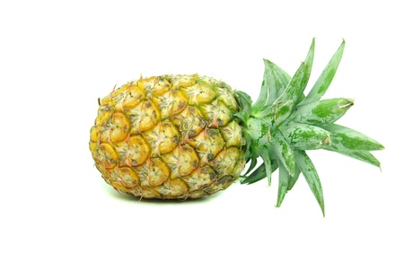 Pineapple isolated on the white background の写真素材