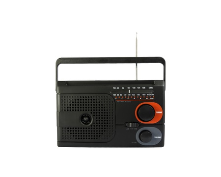 Radio black の写真素材