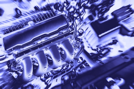 Power of car engineの写真素材
