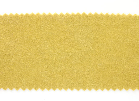 Yellow fabric swatch samples texture