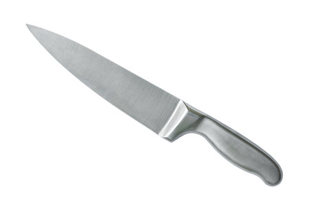 kitchen knife isolated on white with clipping path