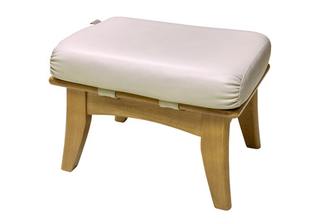 small chair isolated on whiteの写真素材