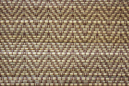 handcraft rattan woven texture for backgroundの写真素材