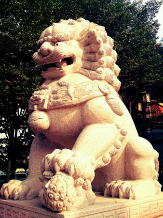 Chinese Female Guardian Lionの素材