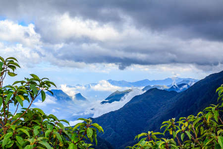 Fansipan mountain, Vietnamの写真素材