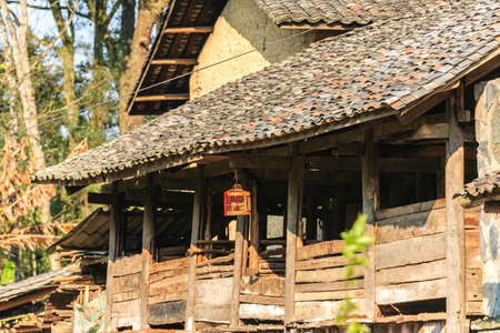 Ha Giang Old house at province, Vietnamの写真素材