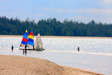 on the beachのeditorial素材