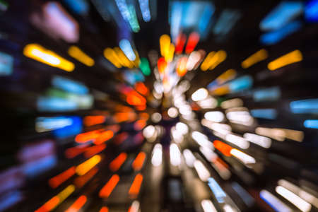 blur background of the traffic lightの写真素材