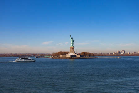 The statue of Liberty, New York City, USAの写真素材