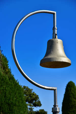 Bell Park and blue skyの写真素材