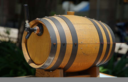 barrel with cock