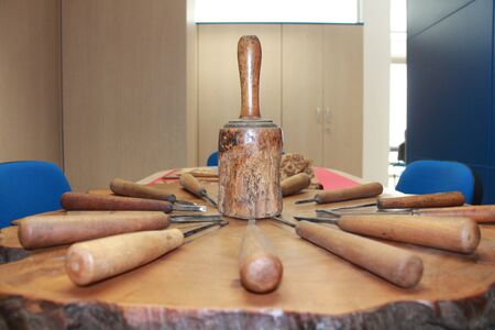 Carpentry toolsの写真素材