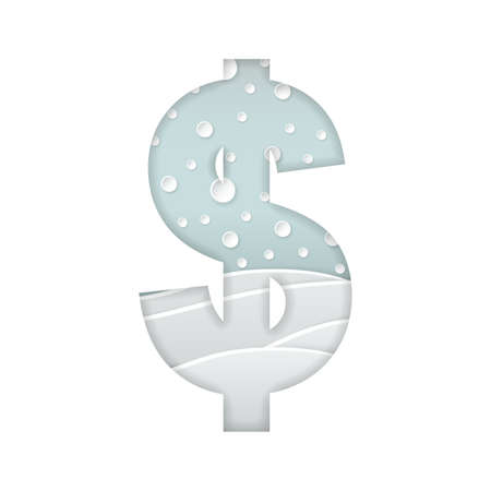 Dollar symbolのイラスト素材