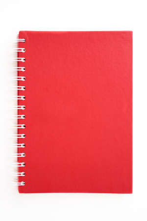Red Blank Diaryの写真素材
