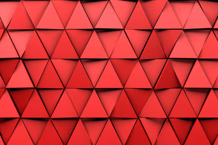 CGI 3d triangular wallpaper backgroundの写真素材