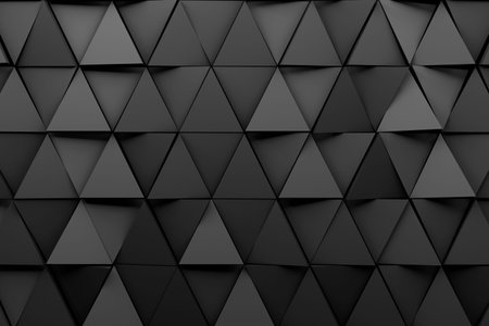 CGI 3d triangular wallpaper background