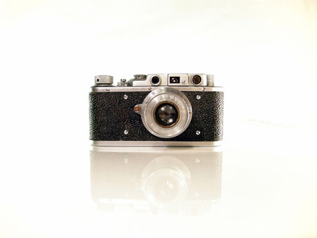 Old photo camera