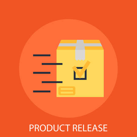 Product releaseのイラスト素材