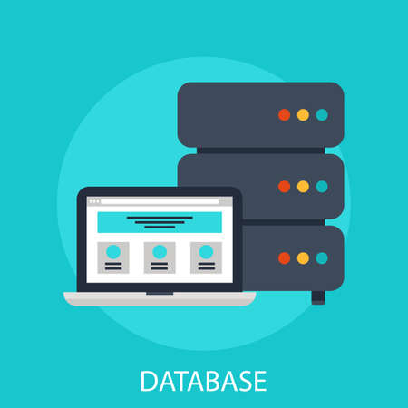 Databaseのイラスト素材