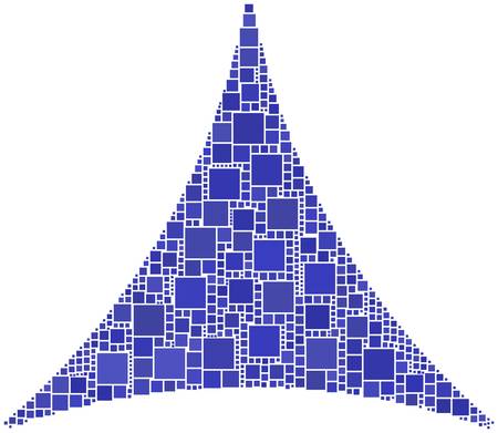 Hypocycloid with three cuspsのイラスト素材