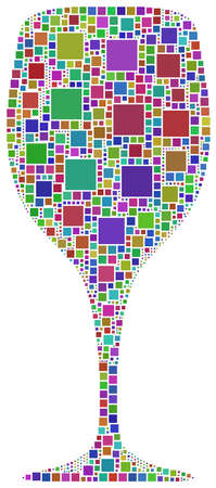 Glass of wineのイラスト素材