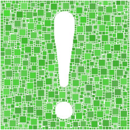 Exclamation mark!のイラスト素材