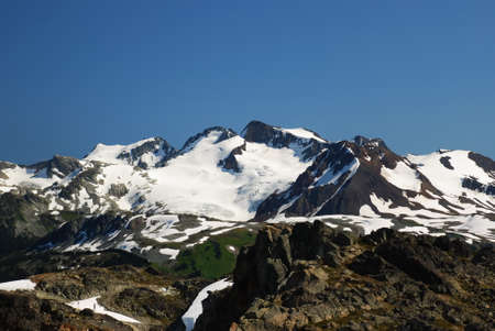 Mountains of Whistlerの写真素材