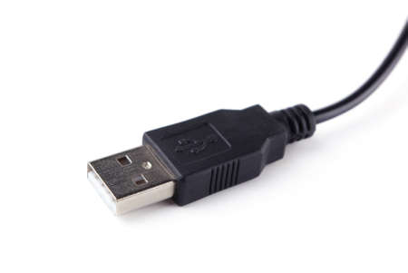 USB cable isolated on a white background