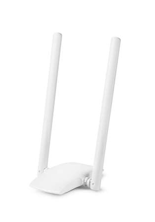Internet receiver adapter isolated on white backgroundの写真素材