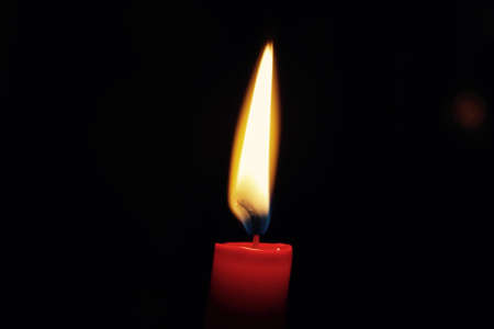 Lonely Candleの写真素材