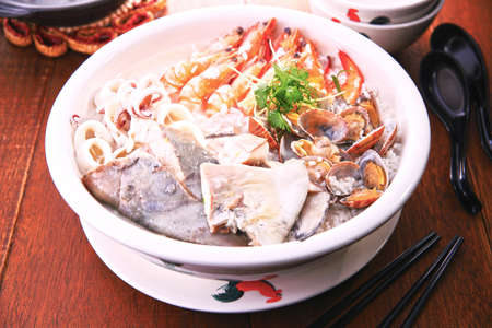 local chinese cuisine, seafood, prawn, asian cuisineの写真素材