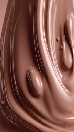 close up of chocolate syrup texture background for adv or others purpose useの素材