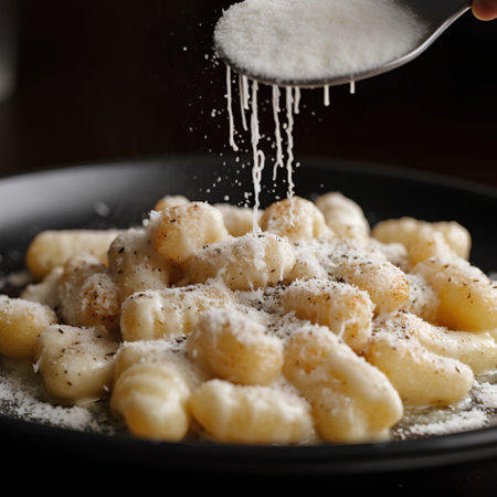 Gnocchi di patata with grated parmesan cheeseの素材