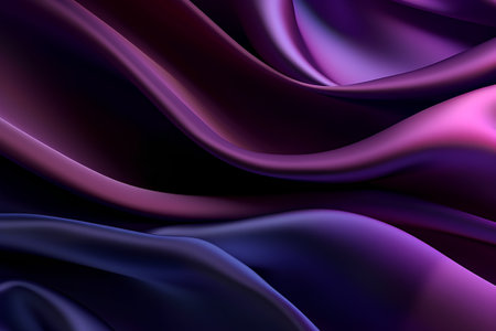 Abstract background of purple silk or satin texture. Vector illustration.の素材
