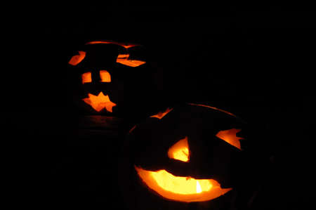 Halloween pumpkinの写真素材