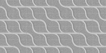 3D concrete wall tiles, modern interior brick pattern, a design by Andy Fleishman, brick wallpaper,...